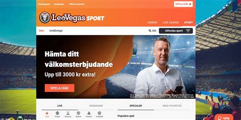 leovegas sport|leovegas sverige.